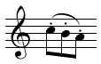 semi-staccato