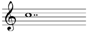 double dotted semibreve