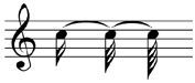 double dotted semiquaver expanded