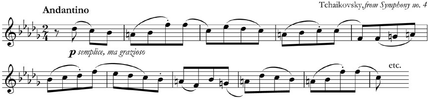 Q. In which key is this music written?