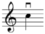 Down bow notation