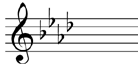 A flat major