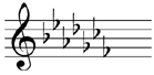 C flat major