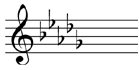 D flat major