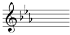 E flat major