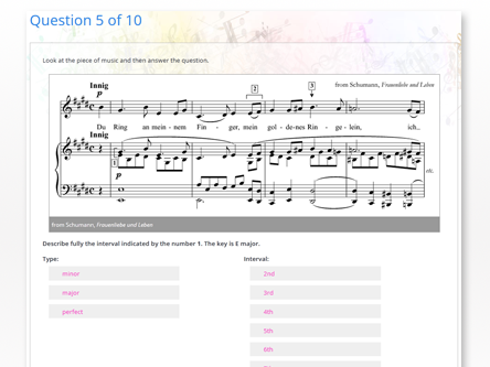 Music Theory Practice Questions