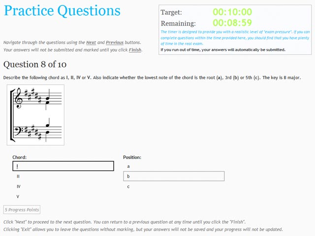 Clements Theory Practice Questions